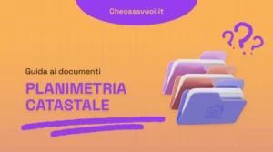 La planimetria catastale è una rappresentazione grafica in scala dell’immobile, che ne descrive la disposizione interna.
